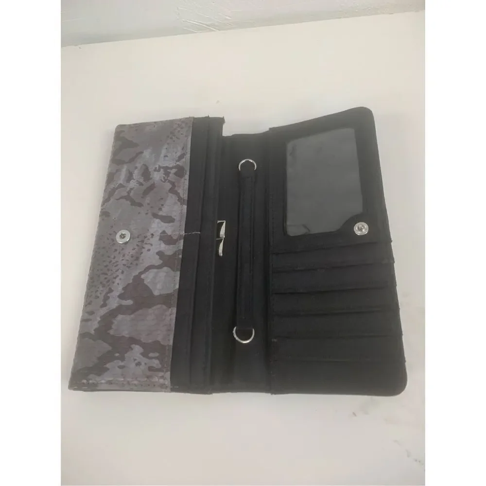 Snakeskin Patterned Wallet